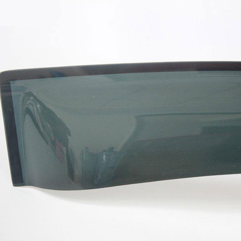 4x4 Plastic Truck Skid Plate Black Car Rain Sun Door Window Visor