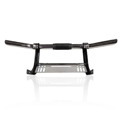 Новый простой передний бампер из нержавеющей стали с светодиодными фарами для Toyota Hilux Vigo Revo Rocco Nissan NP300 Navara Isuzu Mitsubishi Volkswagen Ford F150 Raptor Ranger