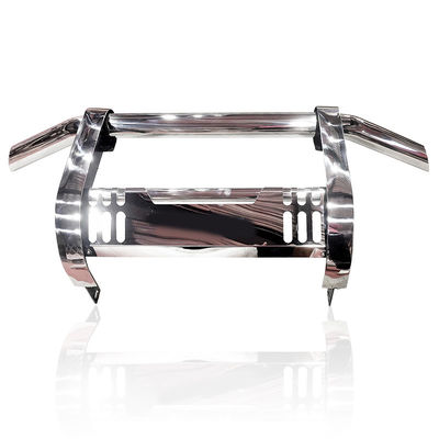 Новый простой передний бампер из нержавеющей стали с светодиодными фарами для Toyota Hilux Vigo Revo Rocco Nissan NP300 Navara Isuzu Mitsubishi Volkswagen Ford F150 Raptor Ranger