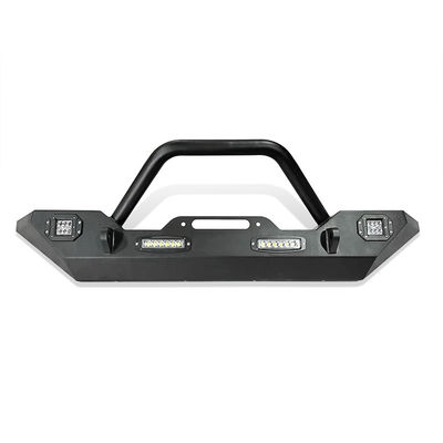LED Truck Bull Bar Black Powder Coat Finish 12V Стальная установка с интегрированным световым элементом