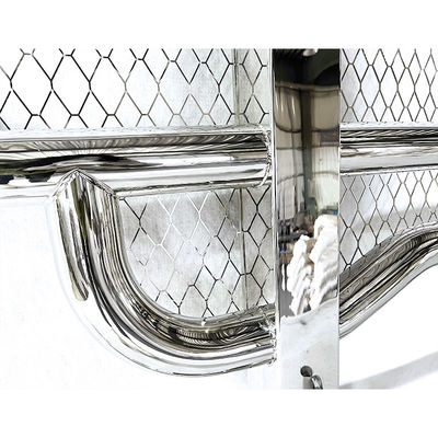 Dongsui Factory Tough Semi Truck Bumper Deer Guard с сеткой для For Volvo SCANIA BENZ MAN