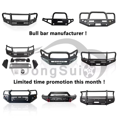 Передний бампер Bull Bar для пикапа Dongsui Original Factory, прочный, защита от оленей для Toyota Hilux Vigo Revo Rocco Nissan NP300 Navara Isuzu Mitsubishi Volkswagen Ford F150 Raptor Ranger
