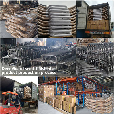 Высококачественный бампер для грузовиков Dongsui Factory, новый стиль, для североамериканских полуприцепов, защита от оленей для Freightliner Cascadia, Volvo International Prostar, Kenworth, Peterbilt, Mack Pinnacle