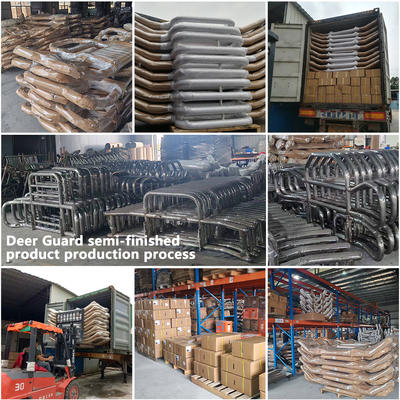 Новый бампер для полуприцепа Dongsui Factory, защита от оленей для Freightliner Cascadia, Volvo, International Prostar, Kenworth, Peterbilt, Mack Pinnacle