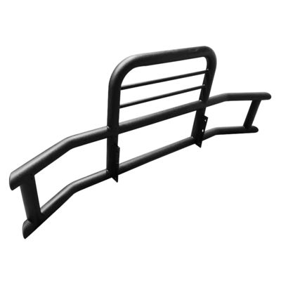 Передний бампер для грузовых автомобилей. Стальная защита от оленей с кронштейном. Защита решетки радиатора. Бампер для полуприцепа.