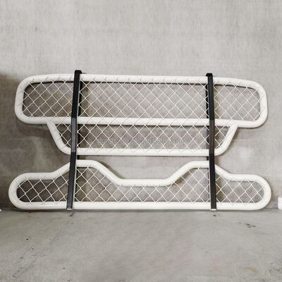 304 Нержавеющая сталь Двухслойный круглый трубный фронтальный бампер с настраиваемыми размерами для больших грузовиков