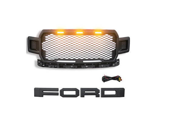гриль 2018 автомобиля 4x4 Форда F150 передний со светами