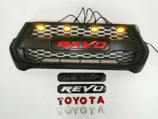 Гриль оптового ABS изготовителя OEM пластиковый черный передний для Тойота Hilux Rocco Revo 2020 2021