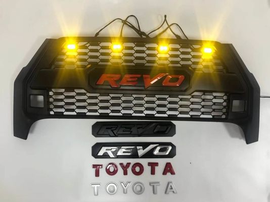 Гриль оптового ABS изготовителя OEM пластиковый черный передний для Тойота Hilux Rocco Revo 2020 2021