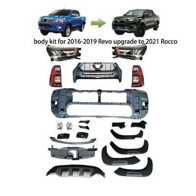 Оптовая продажа изготовителя OEM для гриля 2021 переднего бампера автомобиля Rocco обновления Тойота Hilux Revo