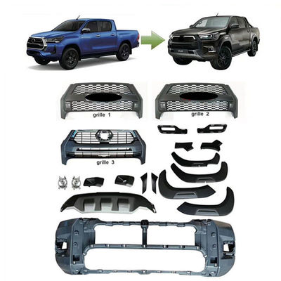 Бампер автомобиля PP передний задний для подъема Тойота Hilux Revo Rocco 16-19 до 2021