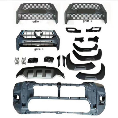 Черный передний бампер Rocco 2020 2021 Facelift Body Kit