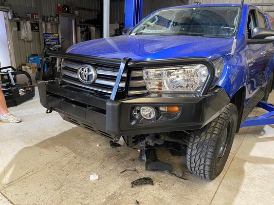 Пальто 2015 порошка Адвокатуры Bull тележки Тойота Hilux Revo 2015 отполировало