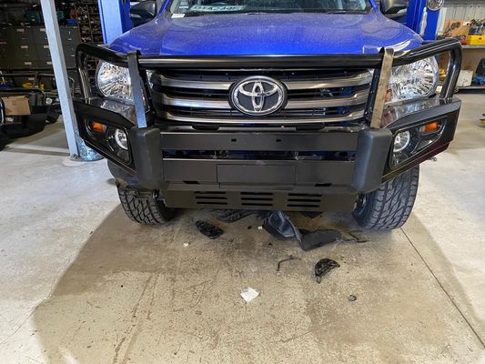 Пальто 2015 порошка Адвокатуры Bull тележки Тойота Hilux Revo 2015 отполировало