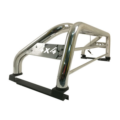 Customized Logo 4X4 Auto Part Stainless Steel Sports Roll Bar Car Accessories For Hilux Ranger Triton Navara